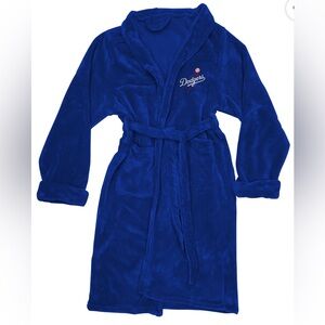 Dodgers Blue Silk Touch Bath Robe
